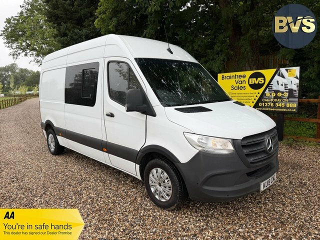Mercedes-Benz Sprinter 314 Cdi Combicrew Panel White