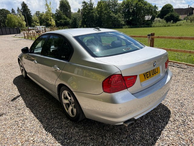 BMW 3 Series 320D Ed Efficientdynamics Saloon YE11UUJ Silver #6