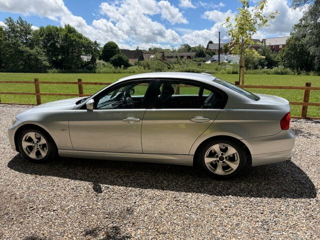 BMW 3 Series 320D Ed Efficientdynamics Saloon YE11UUJ Silver #5