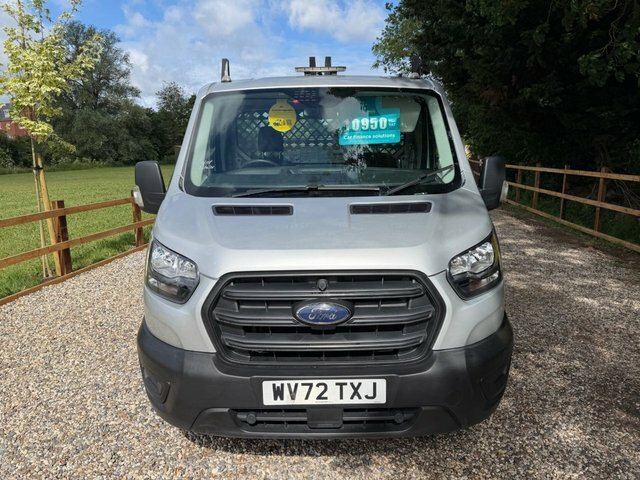 Ford Transit Custom 350 Ecoblue Hd Leader WV72TXJ Silver #2