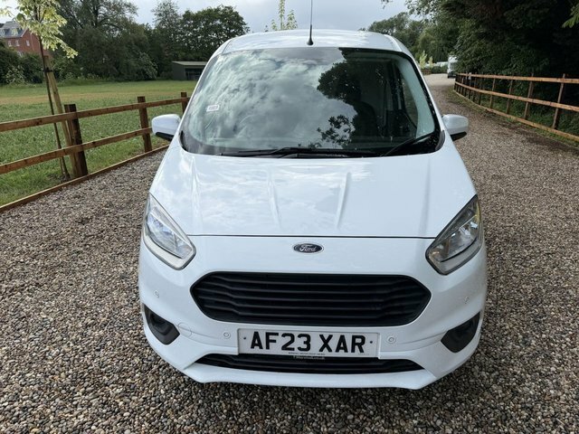 Ford Transit Courier Tdci Limited Panel Van White #2