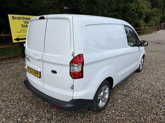 Ford Transit Courier Tdci Limited Panel Van White #4