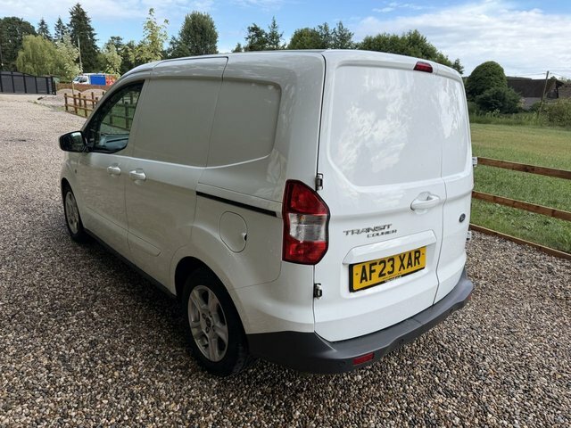 Ford Transit Courier Tdci Limited Panel Van White #6