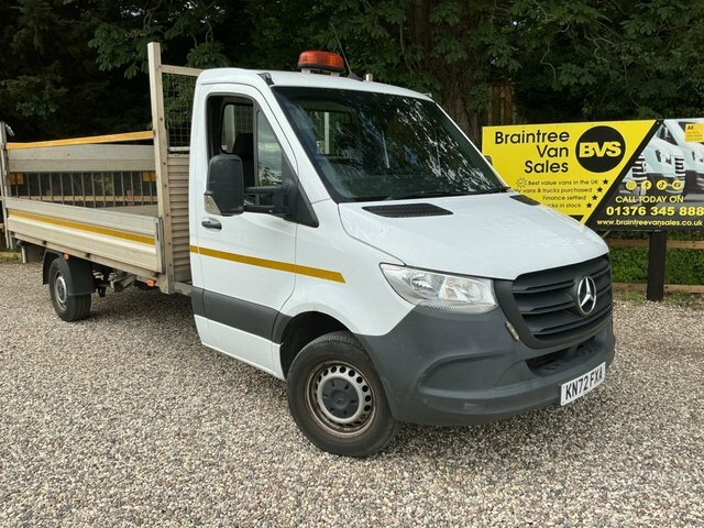 Mercedes-Benz Sprinter 315 Cdi Progressive Dropside KN72FXA White #3