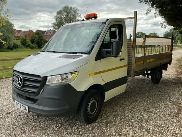 Mercedes-Benz Sprinter 315 Cdi Progressive Dropside KN72FXA White #4