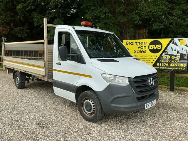 Mercedes-Benz Sprinter 315 Cdi Progressive Dropside KN72FXA White #5