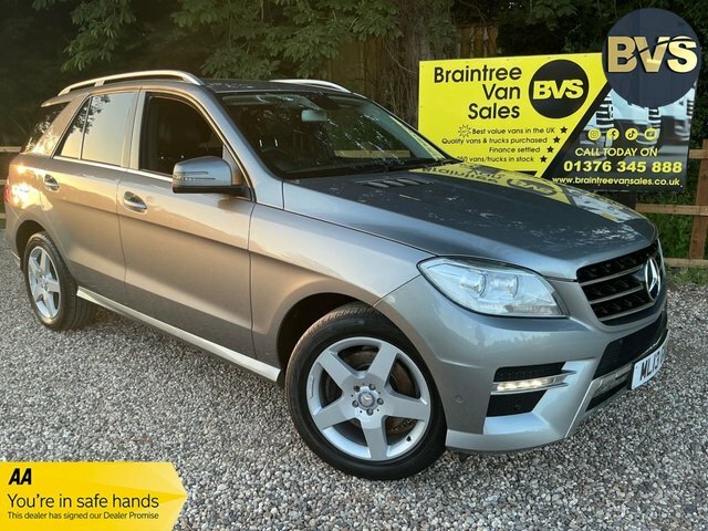 Mercedes-Benz M Class Ml250 Bluetec Amg Sport Silver