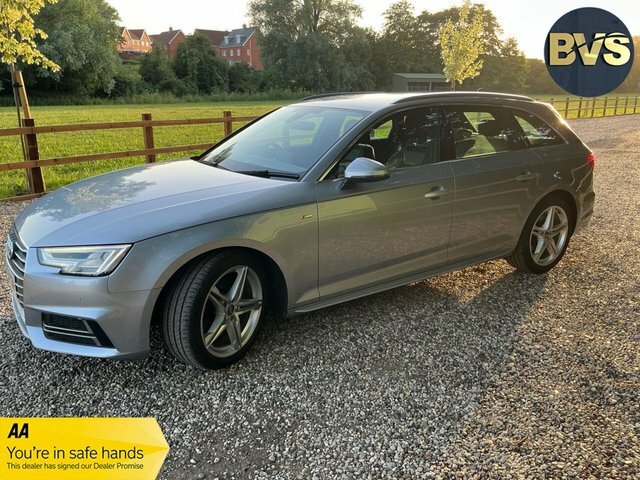 Audi A4 Avant Tdi S Line Estate Silver #2