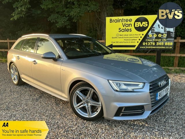 Audi A4 Avant Tdi S Line Estate Silver #5