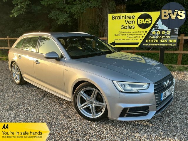 Audi A4 Avant Tdi S Line Estate Silver