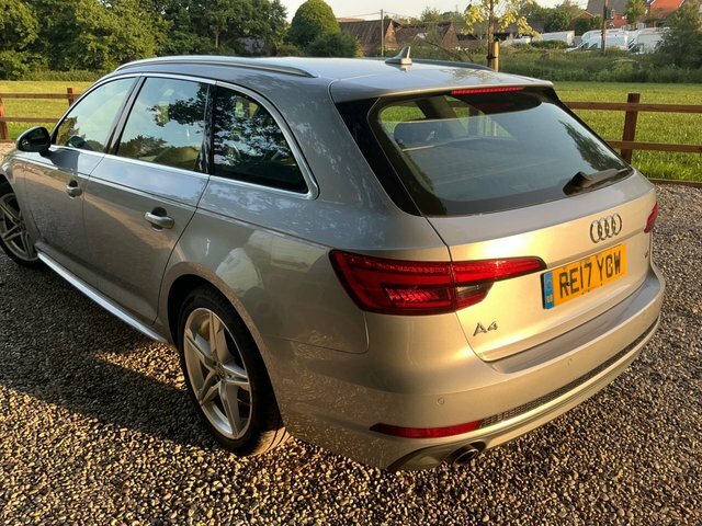 Audi A4 Avant Tdi S Line Estate Silver #6