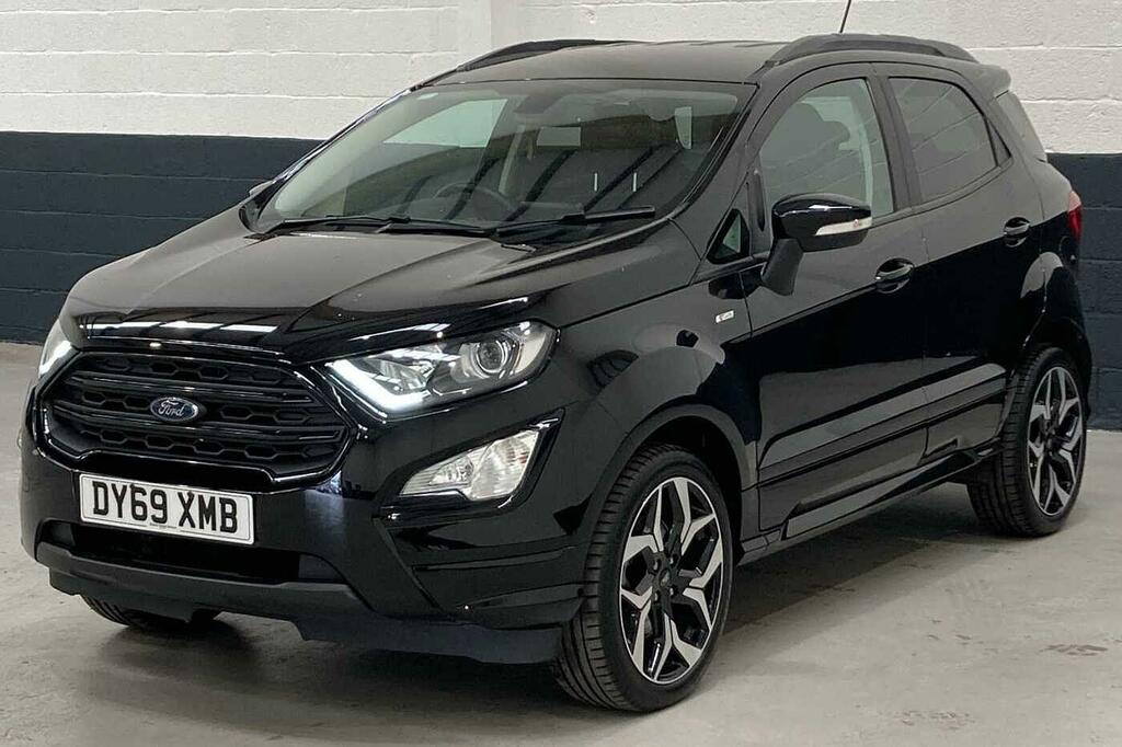 Ford Ecosport 1.0T Ecoboost St-line Euro 6 Ss DY69XMB Black #3