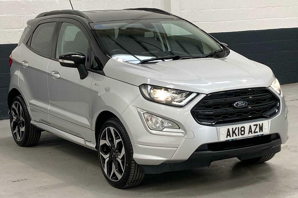 Ford Ecosport 1.0T Ecoboost St-line Euro 6 Ss Silver