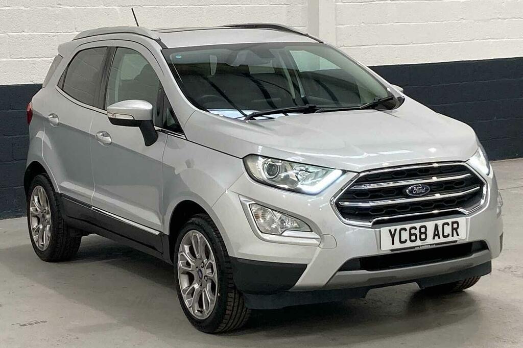 Ford Ecosport 1.0T Ecoboost Titanium Euro 6 Ss YC68ACR Silver