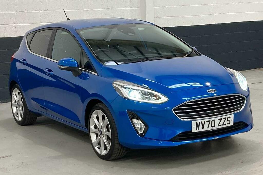 Ford Fiesta 1.0T Ecoboost Mhev Titanium X Euro 6 Ss Blue