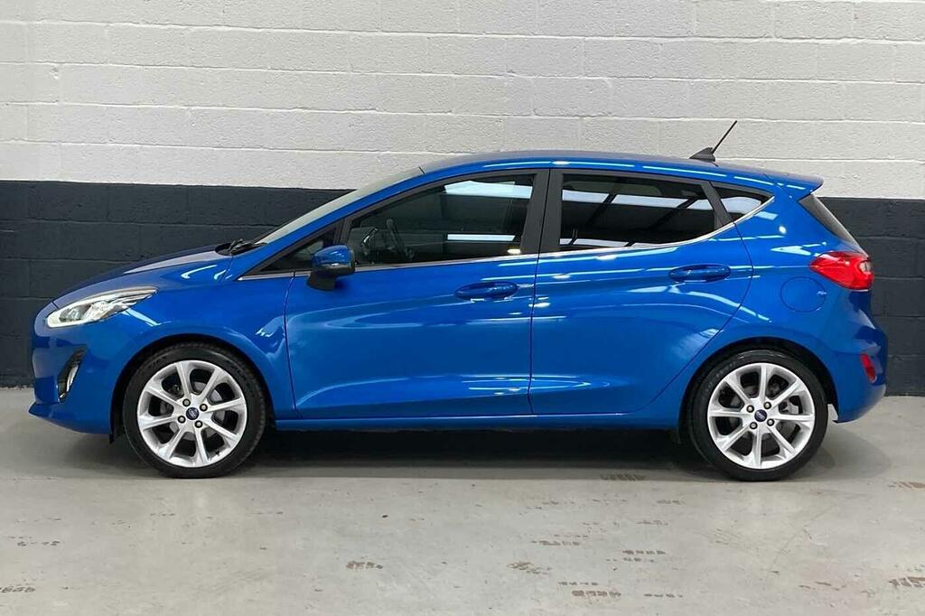 Ford Fiesta 1.0T Ecoboost Mhev Titanium X Euro 6 Ss WV70ZZS Blue #4