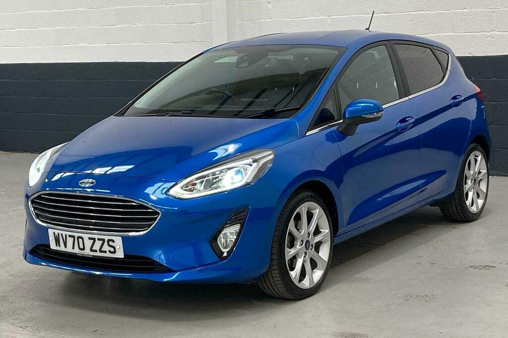 Ford Fiesta 1.0T Ecoboost Mhev Titanium X Euro 6 Ss WV70ZZS Blue #3