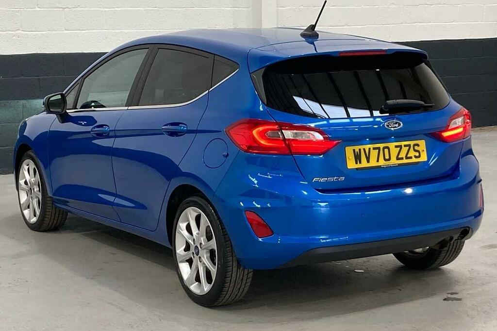 Ford Fiesta 1.0T Ecoboost Mhev Titanium X Euro 6 Ss WV70ZZS Blue #6