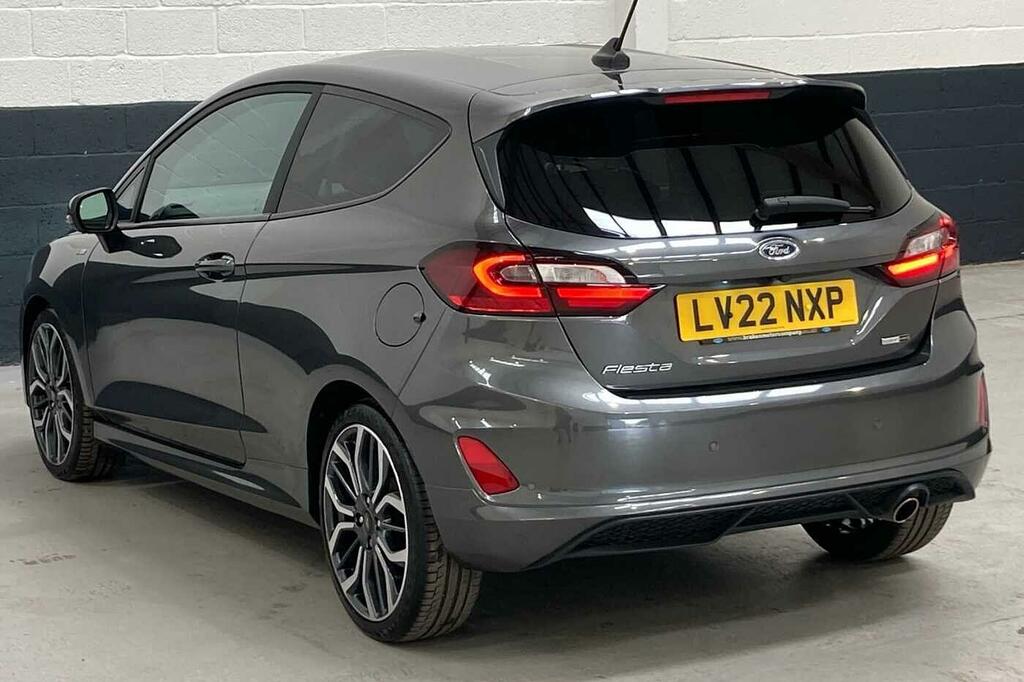 Ford Fiesta 1.0T Ecoboost Mhev St-line Vignale Euro 6 Ss LV22NXP Grey #6