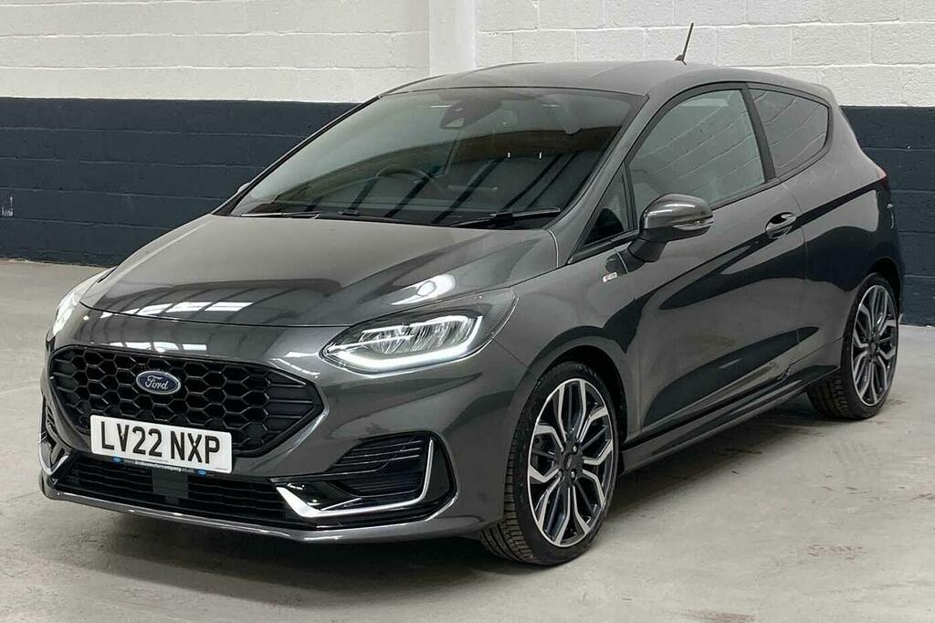 Ford Fiesta 1.0T Ecoboost Mhev St-line Vignale Euro 6 Ss LV22NXP Grey #3