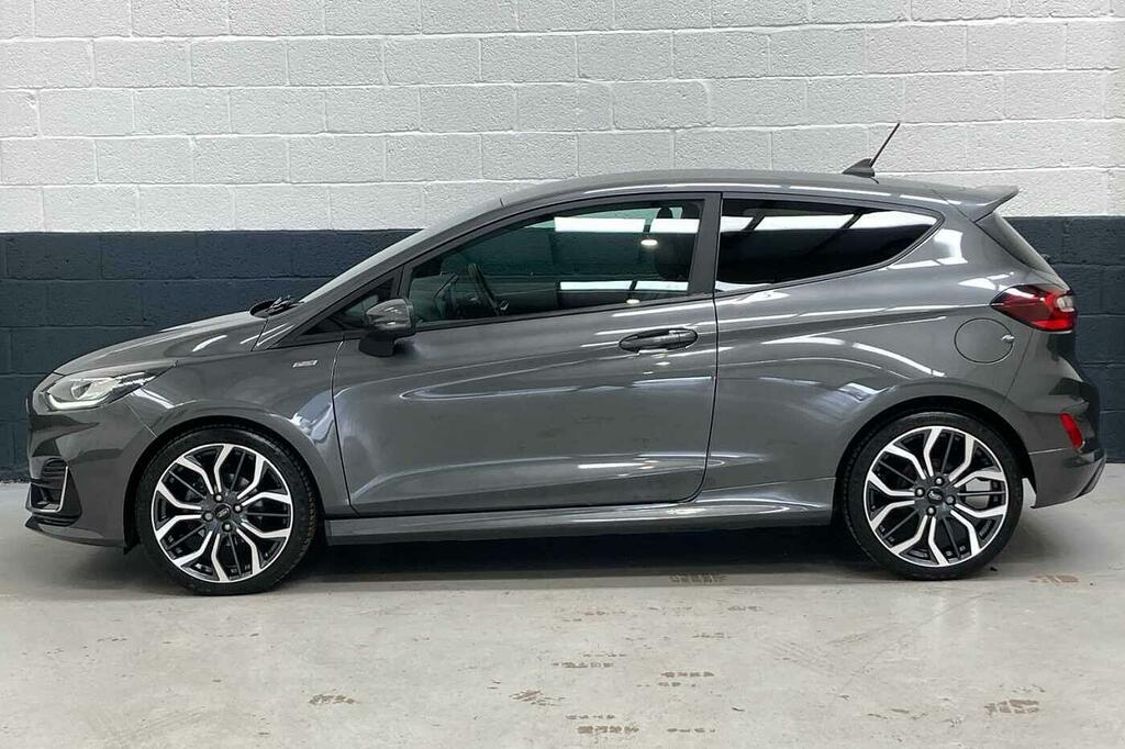 Ford Fiesta 1.0T Ecoboost Mhev St-line Vignale Euro 6 Ss LV22NXP Grey #4