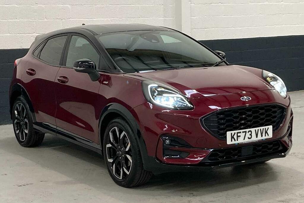 Ford Puma 1.0T Ecoboost Vivid Ruby Edition Dct Euro 6 Ss Red