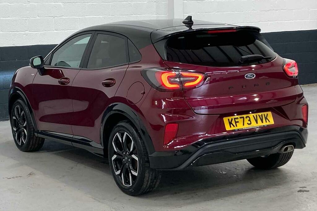 Ford Puma 1.0T Ecoboost Vivid Ruby Edition Dct Euro 6 Ss KF73VVK Red #6