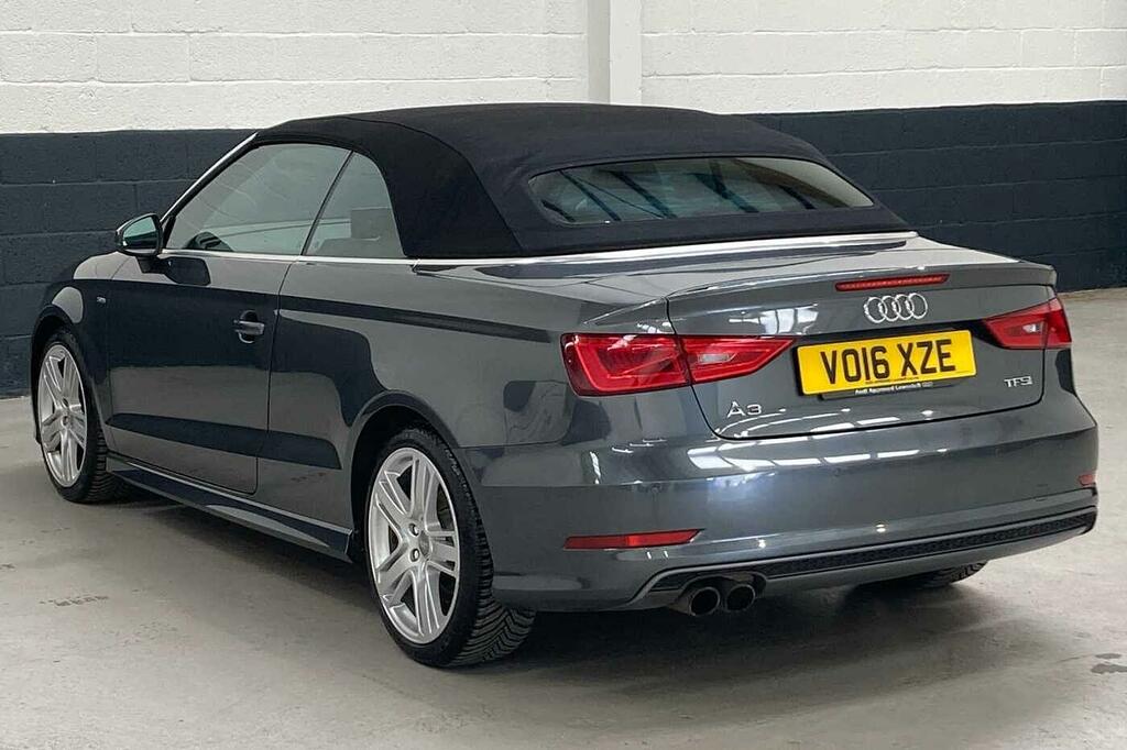 Audi A3 Cabriolet S Line Grey #6