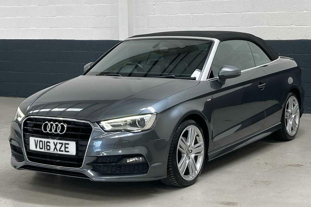 Audi A3 Cabriolet S Line Grey #3