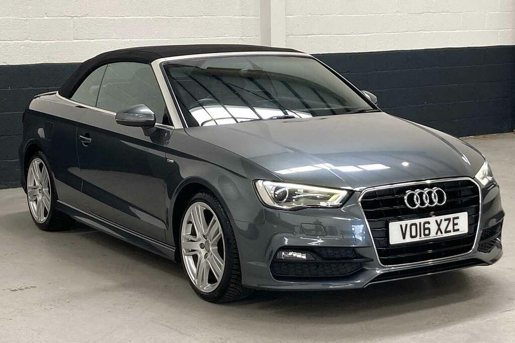 Audi A3 Cabriolet S Line Grey
