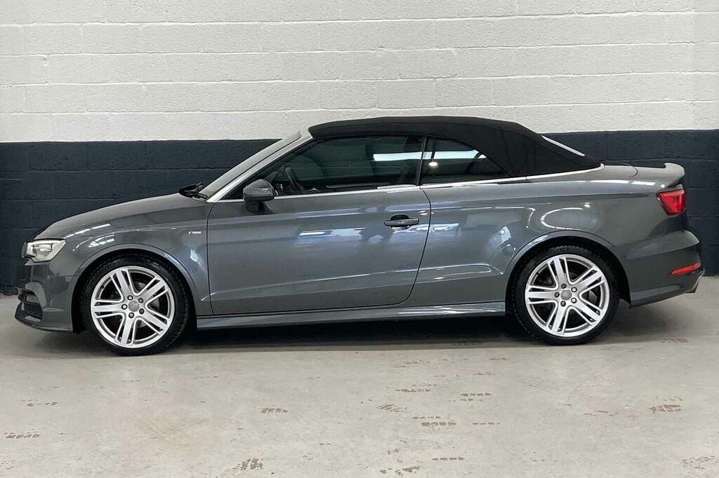 Audi A3 Cabriolet S Line Grey #4