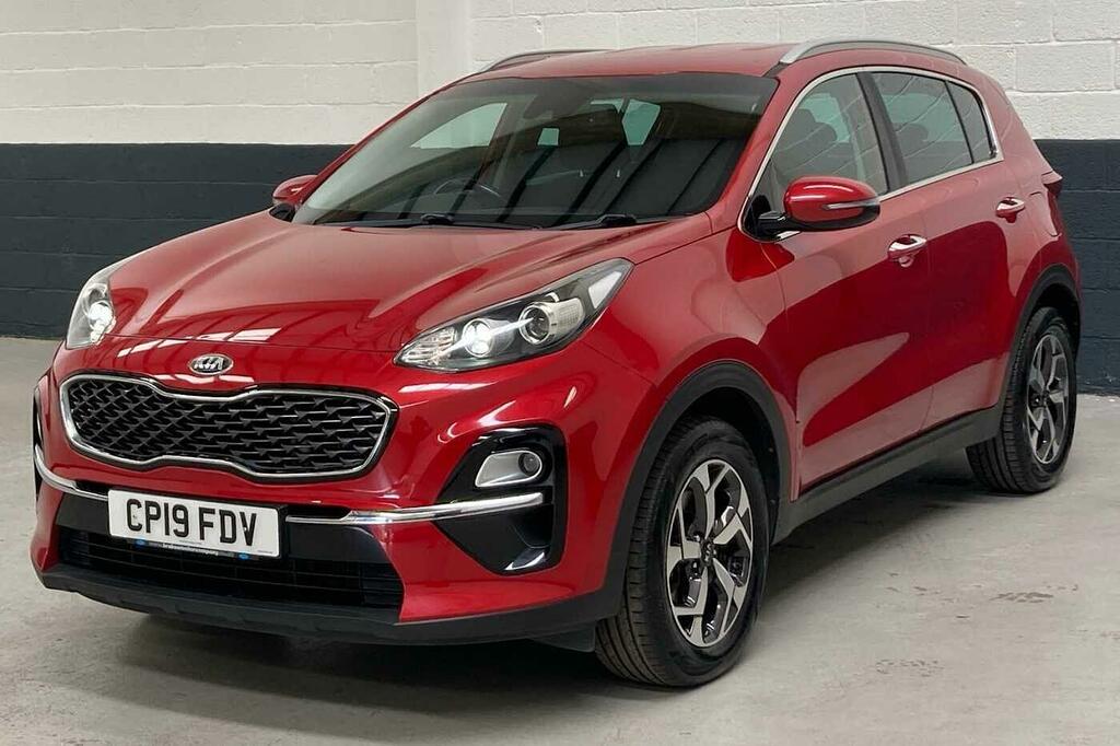 Kia Sportage 1.6 Crdi 2 Euro 6 Ss CP19FDV Red #3