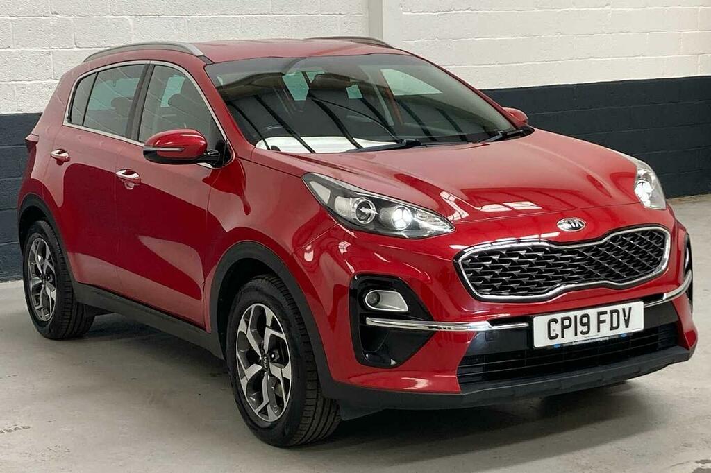 Kia Sportage 1.6 Crdi 2 Euro 6 Ss Red