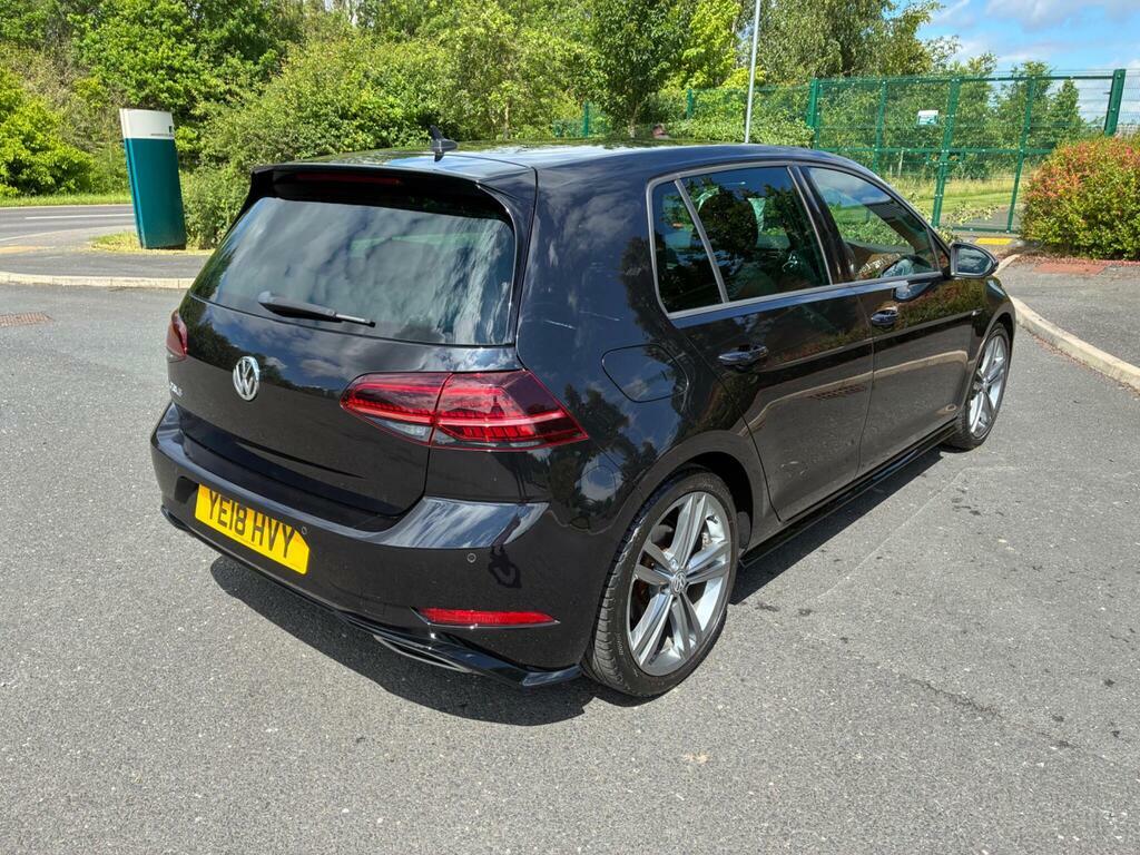 Volkswagen Golf 1.5 Tsi Evo R-line Dsg Euro 6 S S YE18HVY Black #5