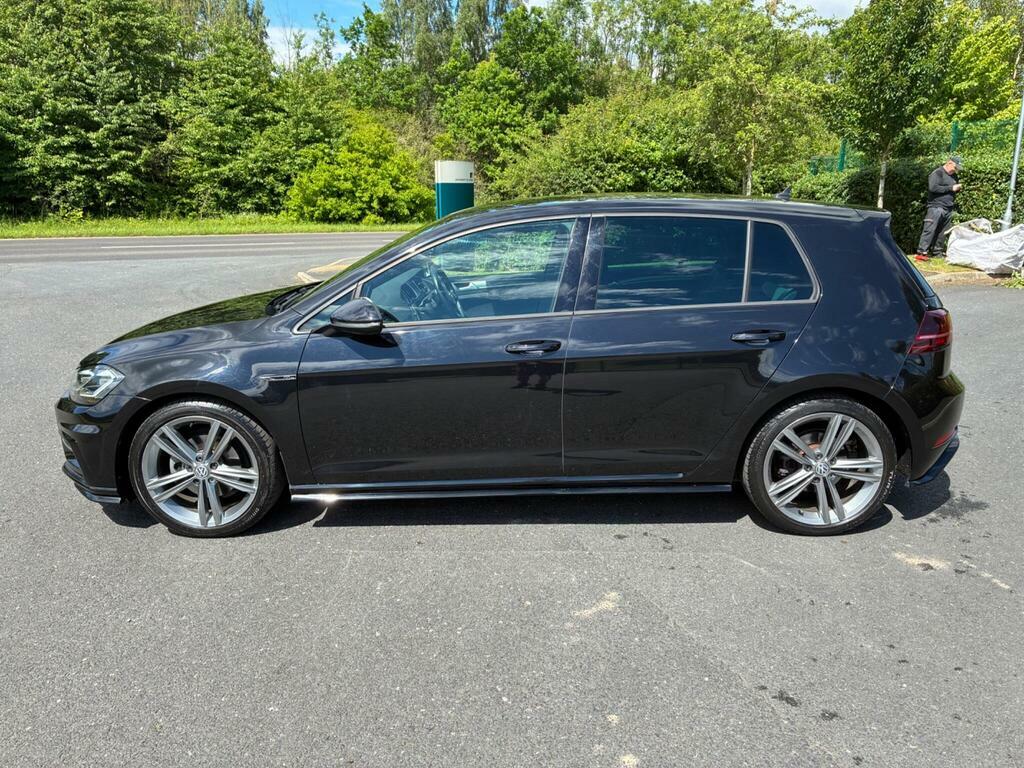 Volkswagen Golf 1.5 Tsi Evo R-line Dsg Euro 6 S S YE18HVY Black #2