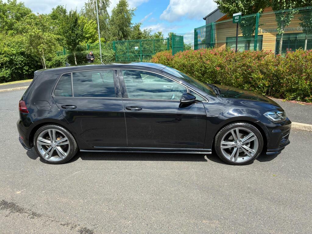 Volkswagen Golf 1.5 Tsi Evo R-line Dsg Euro 6 S S YE18HVY Black #3