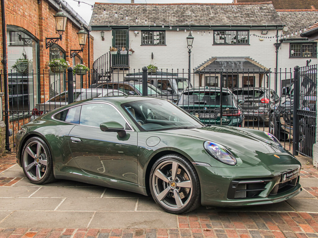 Porsche 911 Manual Green #4