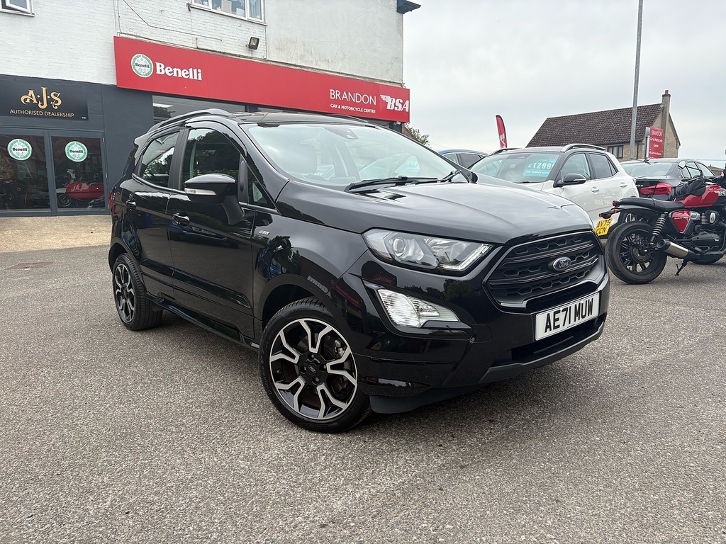 Ford Ecosport 1.0 Ecoboost 125 St-line Black #1