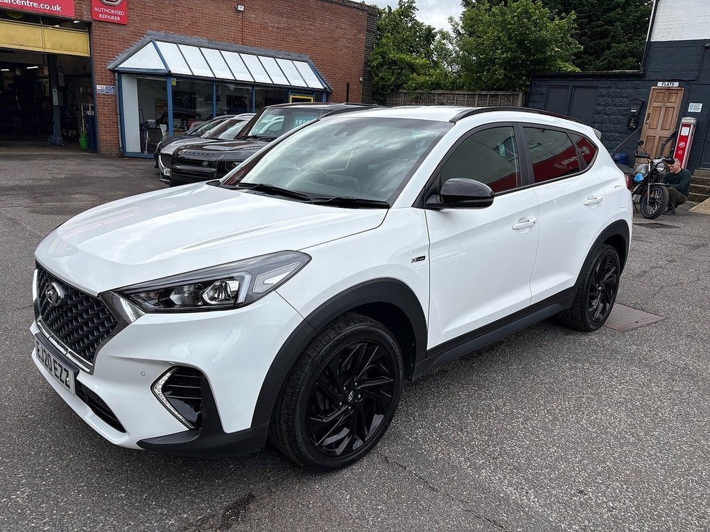 Hyundai Tucson T-gdi N Line White #3