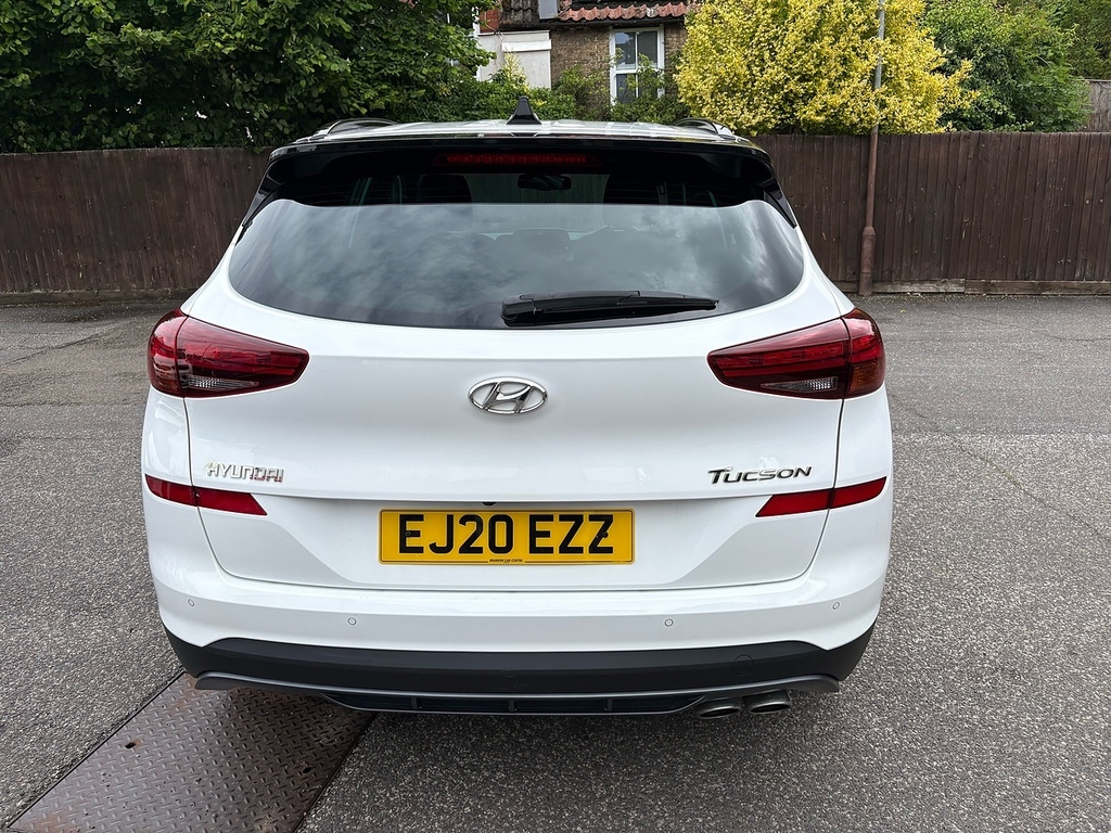 Hyundai Tucson T-gdi N Line White #5