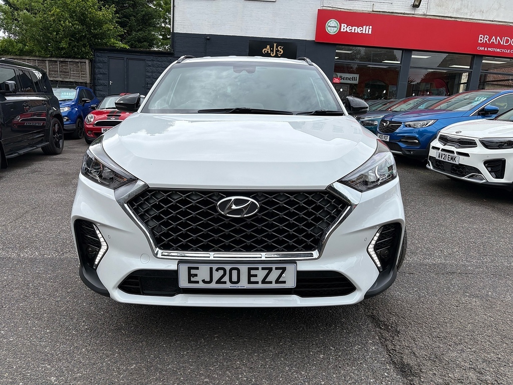 Hyundai Tucson T-gdi N Line White #2