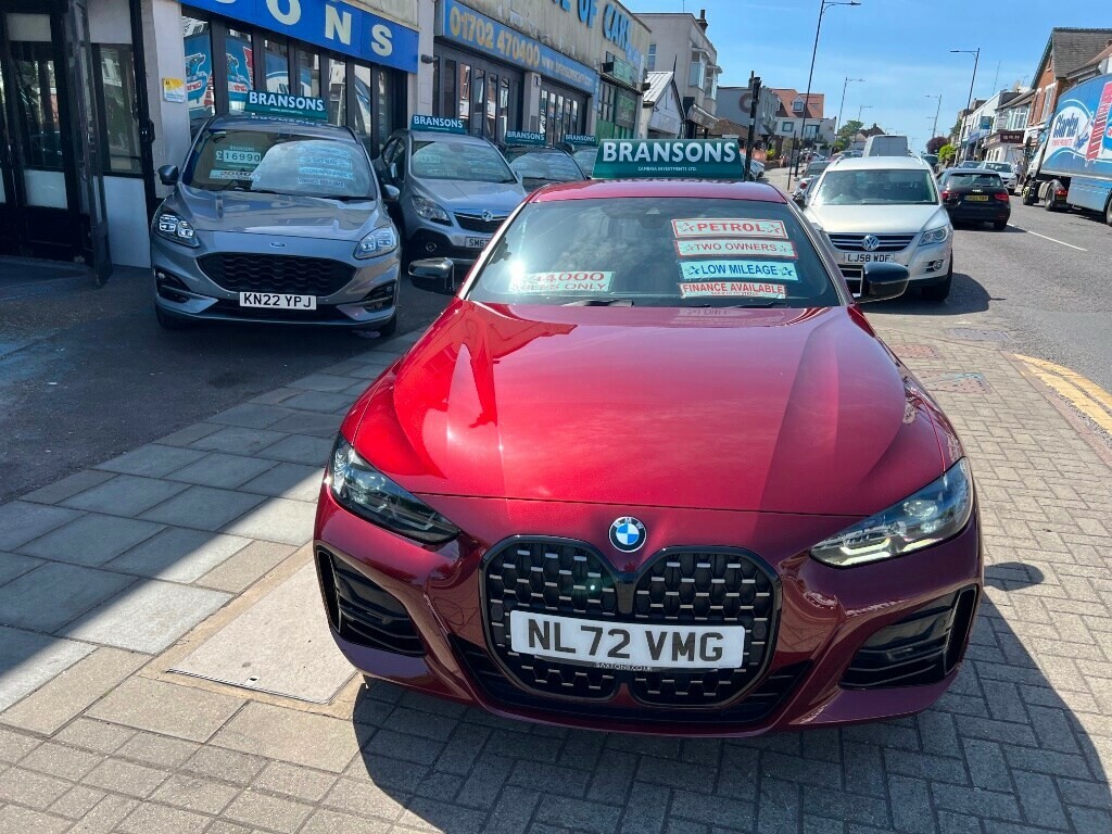 BMW 4 Series Gran Coupe 420I M Sport Pro Edition Step Coupe Petro NL72VMG Red #2