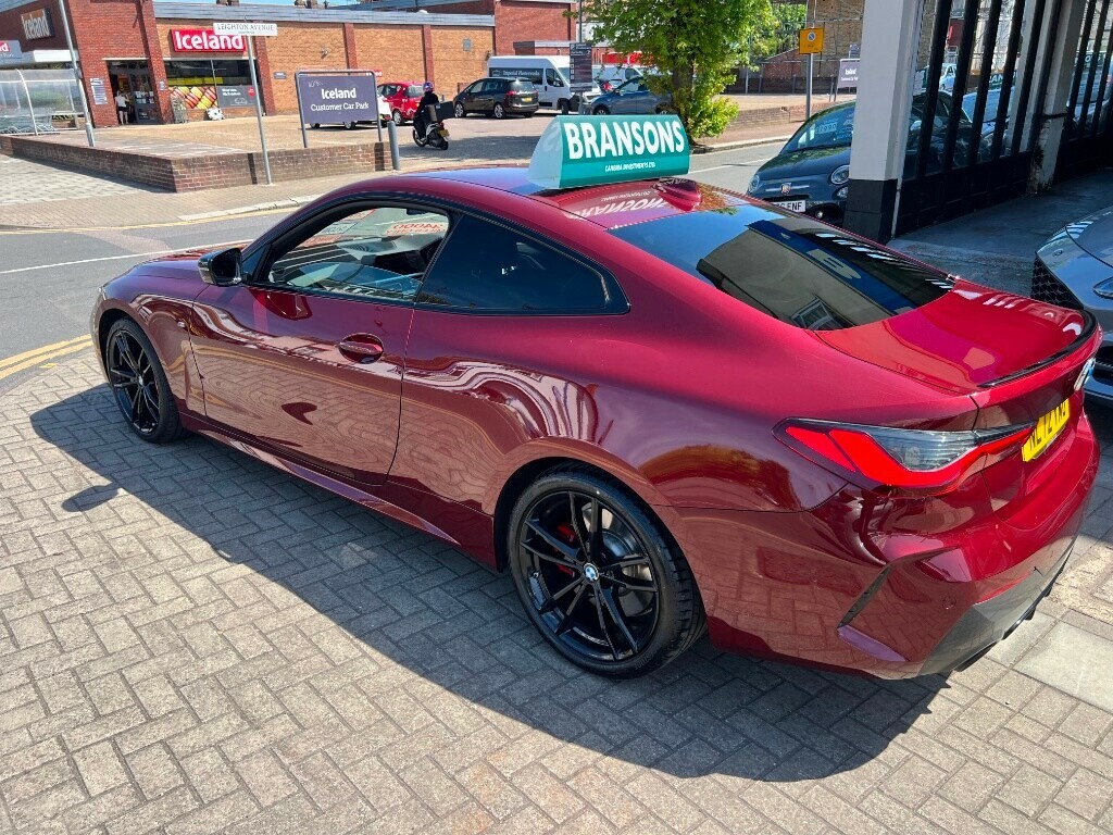 BMW 4 Series Gran Coupe 420I M Sport Pro Edition Step Coupe Petro NL72VMG Red #3