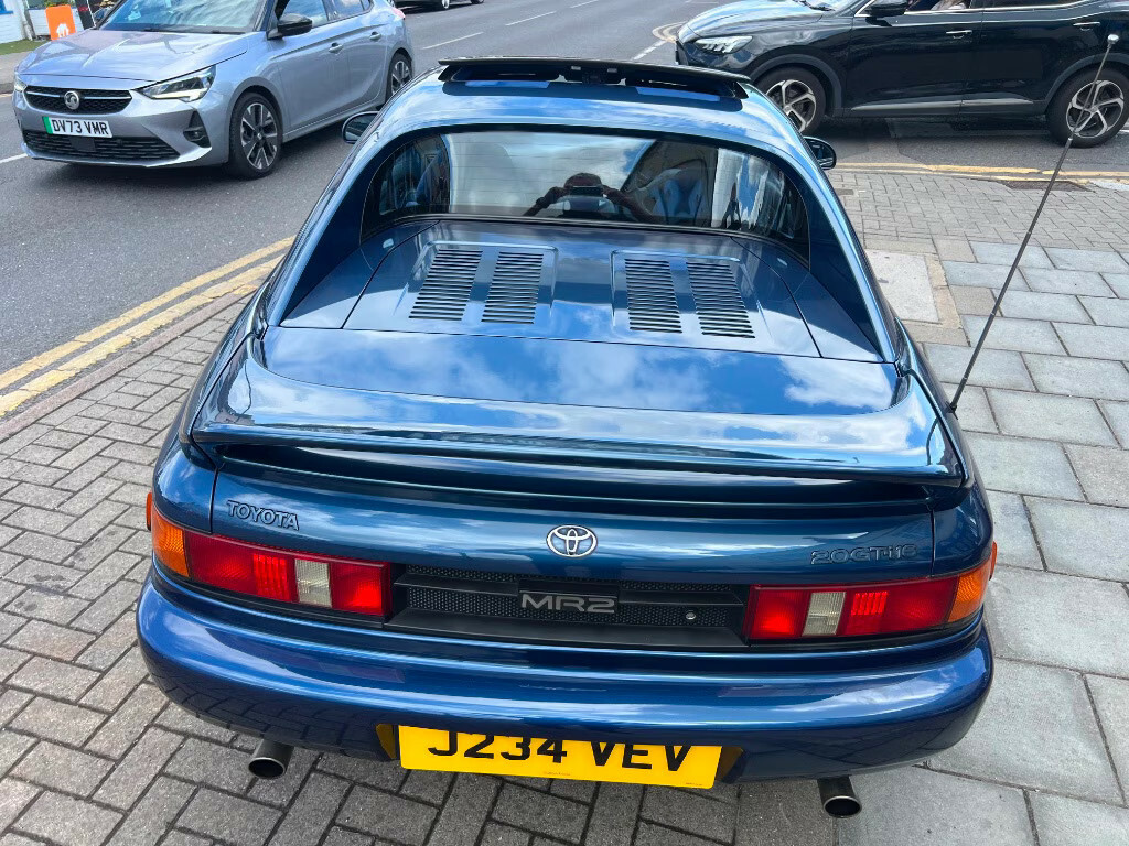 Toyota MR2 Gt Sports Saloon Blue #5