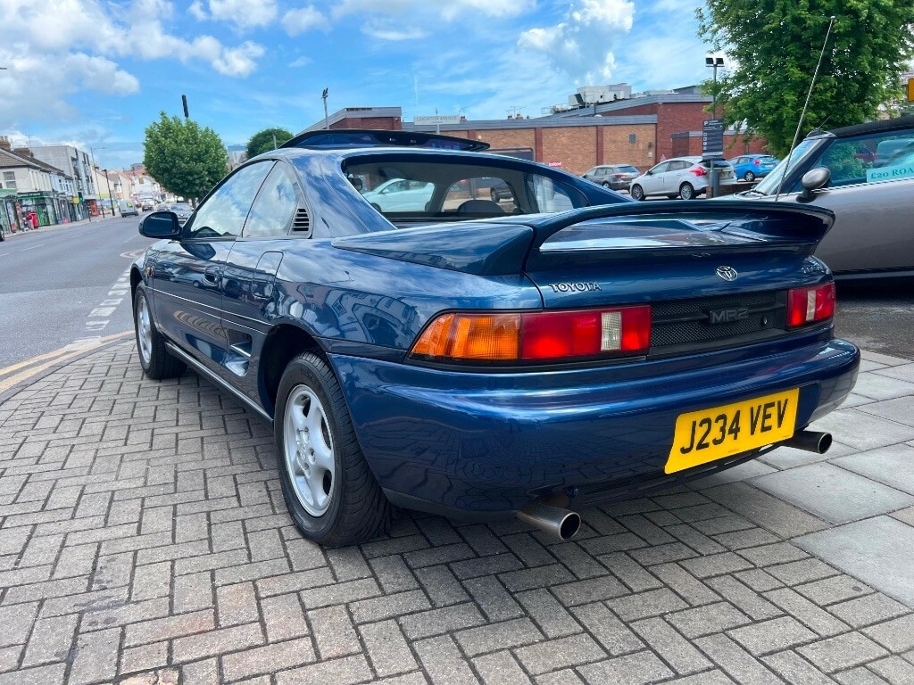 Toyota MR2 Gt Sports Saloon Blue #4