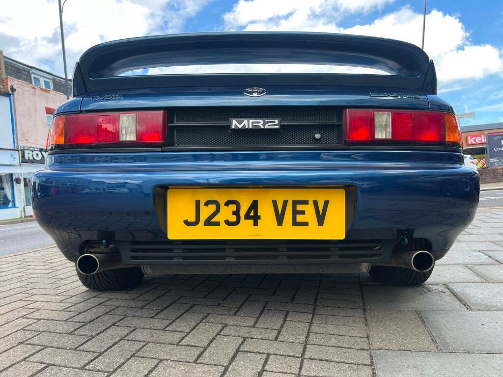 Toyota MR2 Gt Sports Saloon Blue #3
