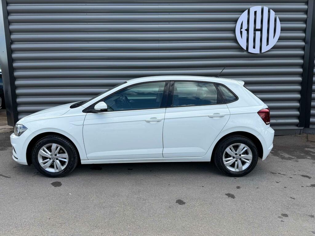 Volkswagen Polo 1.6 Tdi Se Euro 6 Ss White #3
