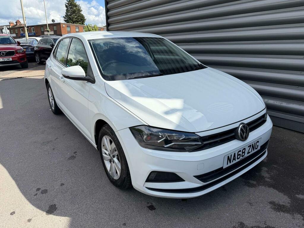 Volkswagen Polo 1.6 Tdi Se Euro 6 Ss White #5