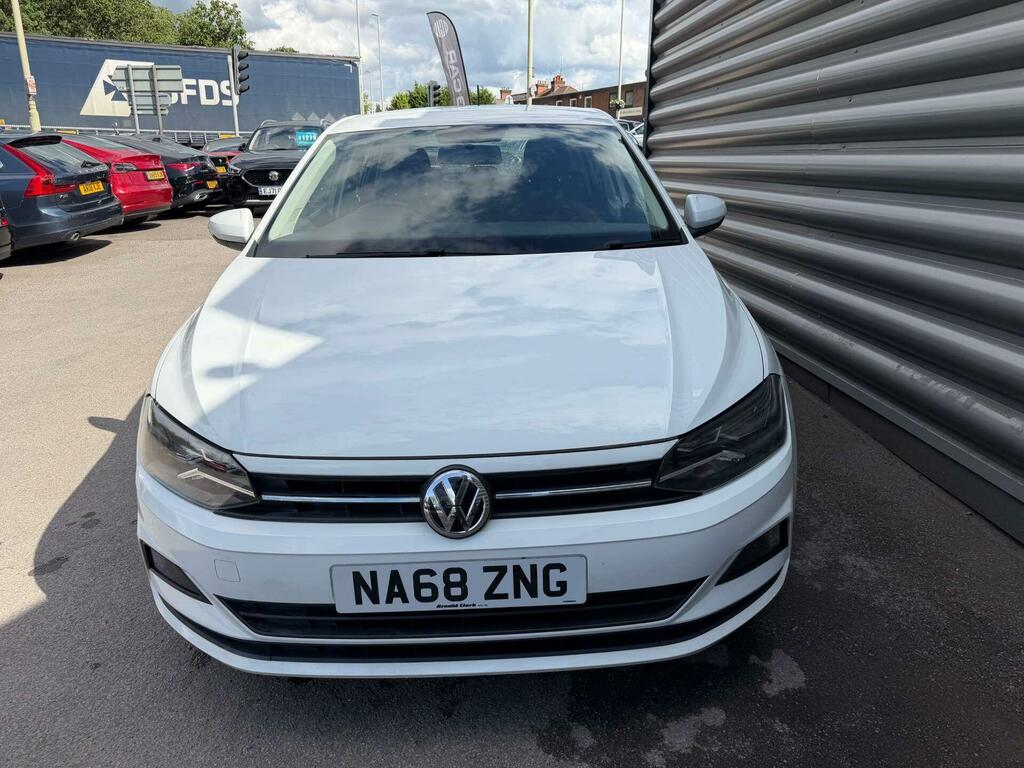Volkswagen Polo 1.6 Tdi Se Euro 6 Ss White #4