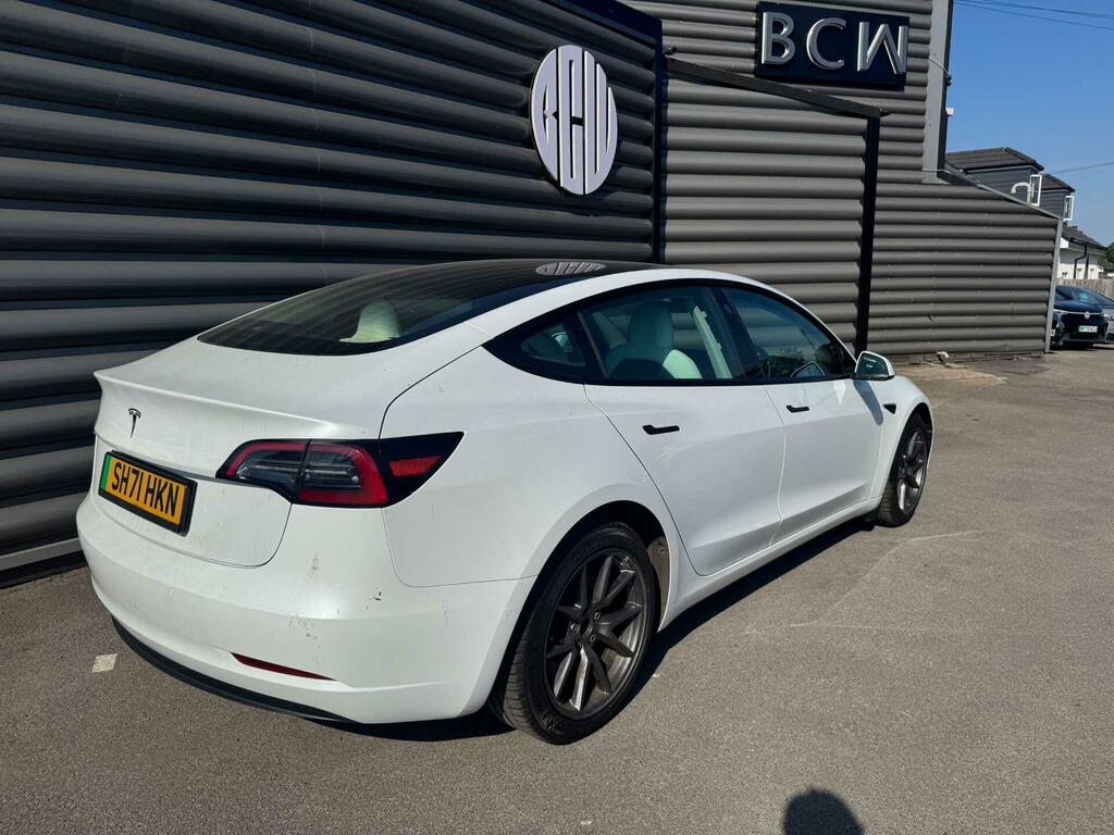 Tesla Model 3 Standard Range Plus Rwd SH71HKN White #3